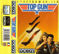 Top Gun ZX Spectrum US box art